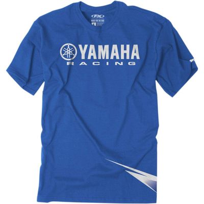 Factory Effex-Apparel Yamaha Strobe Youth T-Shirt Yamaha Large Blue Yamaha