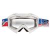 Ariete Adrenaline Senior Collection MX Goggles USA OSFM White USA view 1