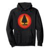 Tree & Roots & Sun Vintage Nature Retro Outdoor Hoodie view 1