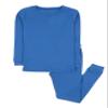 Leveret Kids Pajamas Boys & Girls Solid Royal Blue 2 Piece Pajama Set 100% Cotton Size 10 Years view 1