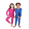 Leveret Kids Pajamas Boys & Girls Solid Royal Blue 2 Piece Pajama Set 100% Cotton Size 10 Years view 2