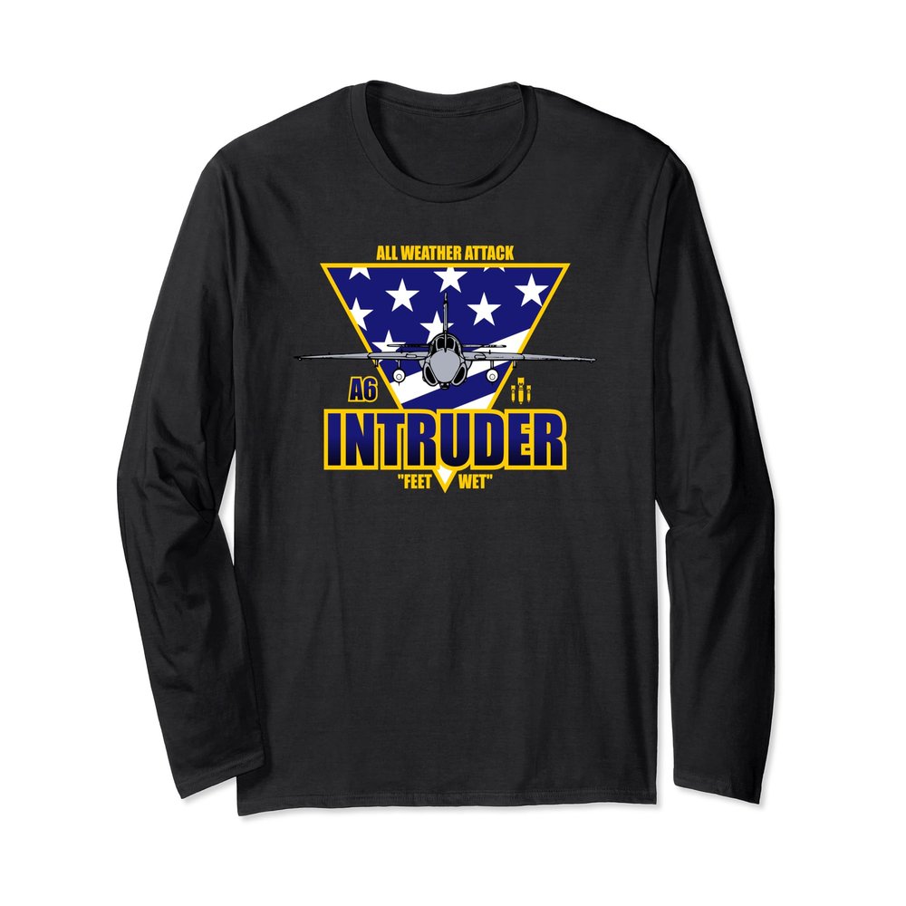 A-6 Intruder Tee - Navy Bomber Shirt