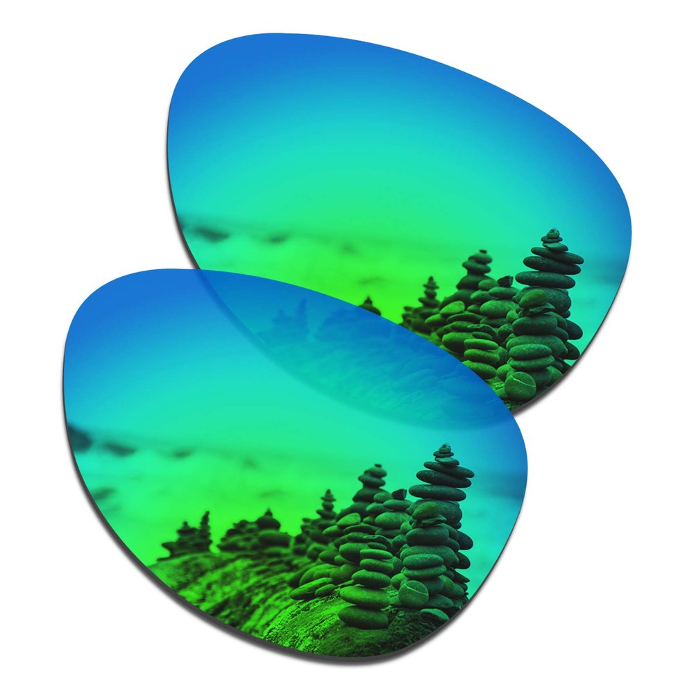 SmartVLT Men's Emerald Green Replacement Lenses for Oakley Elmont M OO4119 Sunglass