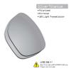 SmartVLT Men's Silver Titanium Replacement Lenses for Oakley Crossrange XL OO9360 Sunglass view 2