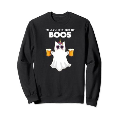 I'm Just Here For The Boos Shirt. Boss| Beer| Boo Sweatshirt
