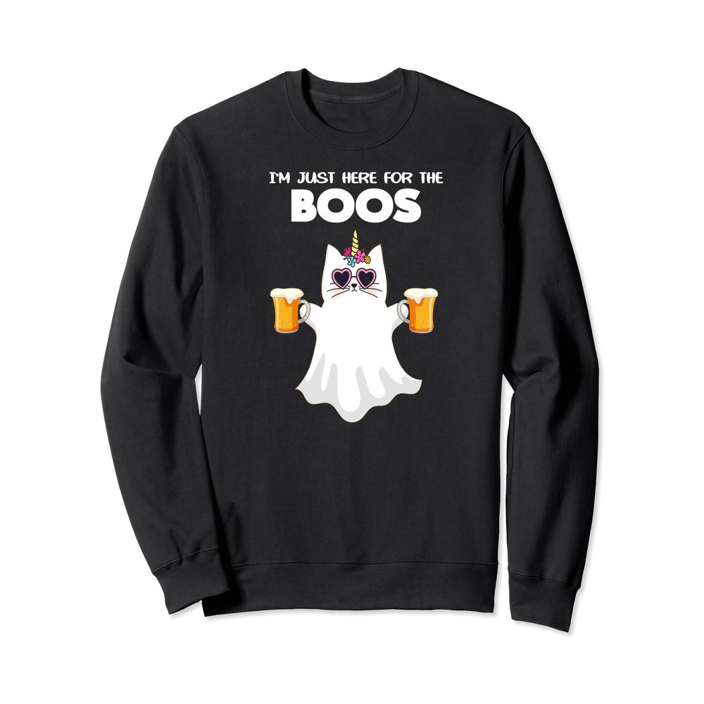 I'm Just Here For The Boos Shirt. Boss| Beer| Boo Sweatshirt