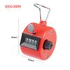 uxcell Hand Tally Counter 4 Digit Tally Counter Mechanical Palm Click Counter Count Clicker Finger Counter Manual Clicker for Event Sport Stadium Red view 4