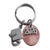 2026 Charm Layered Over 2025 Penny Keychain, with Cap and Diploma Charm - Good Luck to the New Graduate; Graduation Gift view 1
