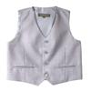 Spring Notion Big Boys' Four Buttons Suit Vest Waistcoat 08 Light Grey view 1