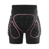 OHMOTOR 3D Padded Protective Shorts Hip Butt EVA Pad Short Pants Heavy Duty Protective Gear Guard Drop Resistance for Ski Skiing Skating Snowboard Cycling (Pink - for Female, XXL) view 1
