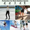 OHMOTOR 3D Padded Protective Shorts Hip Butt EVA Pad Short Pants Heavy Duty Protective Gear Guard Drop Resistance for Ski Skiing Skating Snowboard Cycling (Pink - for Female, XXL) view 2