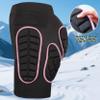 OHMOTOR 3D Padded Protective Shorts Hip Butt EVA Pad Short Pants Heavy Duty Protective Gear Guard Drop Resistance for Ski Skiing Skating Snowboard Cycling (Pink - for Female, XXL) view 4