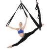 MIFXIN Aerial Yoga Swing Ultra Strong Antigravity Yoga Hammock Sling Inversion Tool for Air Yoga Inversion Exercise (Black) view 4