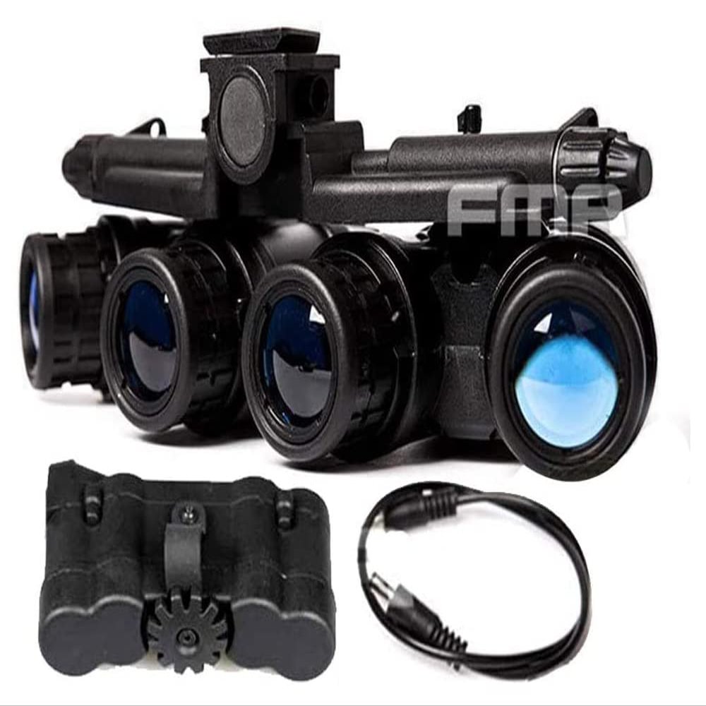 FMA Airsoft Hunting Tactical GPNVG 18 Night Vision Goggles Dummy Binoculars No Function NVG Model (BK)