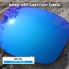 Mryok Women's Polarized Replacement Lenses for Oakley Drop In OO9232 58mm - Ice Blue view 3