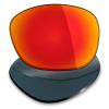 Mryok Women's Polarized Replacement Lenses for Oakley Drop In OO9232 58mm - Fire Red view 1