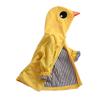 CM C&M WODRO Toddler Baby Boy Girl Duck Rain Jacket Cute Cartoon Yellow Raincoat Hoodie Kids Coat Fall Winter School Outfit (Yellow, 100 (3T)) view 1