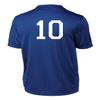 Performance Soccer Training Jersey, with Player Number on Back - Size Youth L - Color Royal view 1