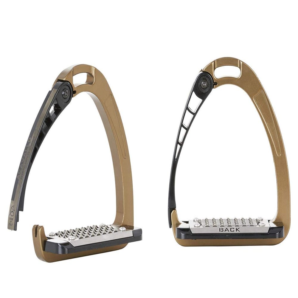 Acavallo Arena Alupro Stirrup, Color Bronze, One Size (AC607-BR-OS)