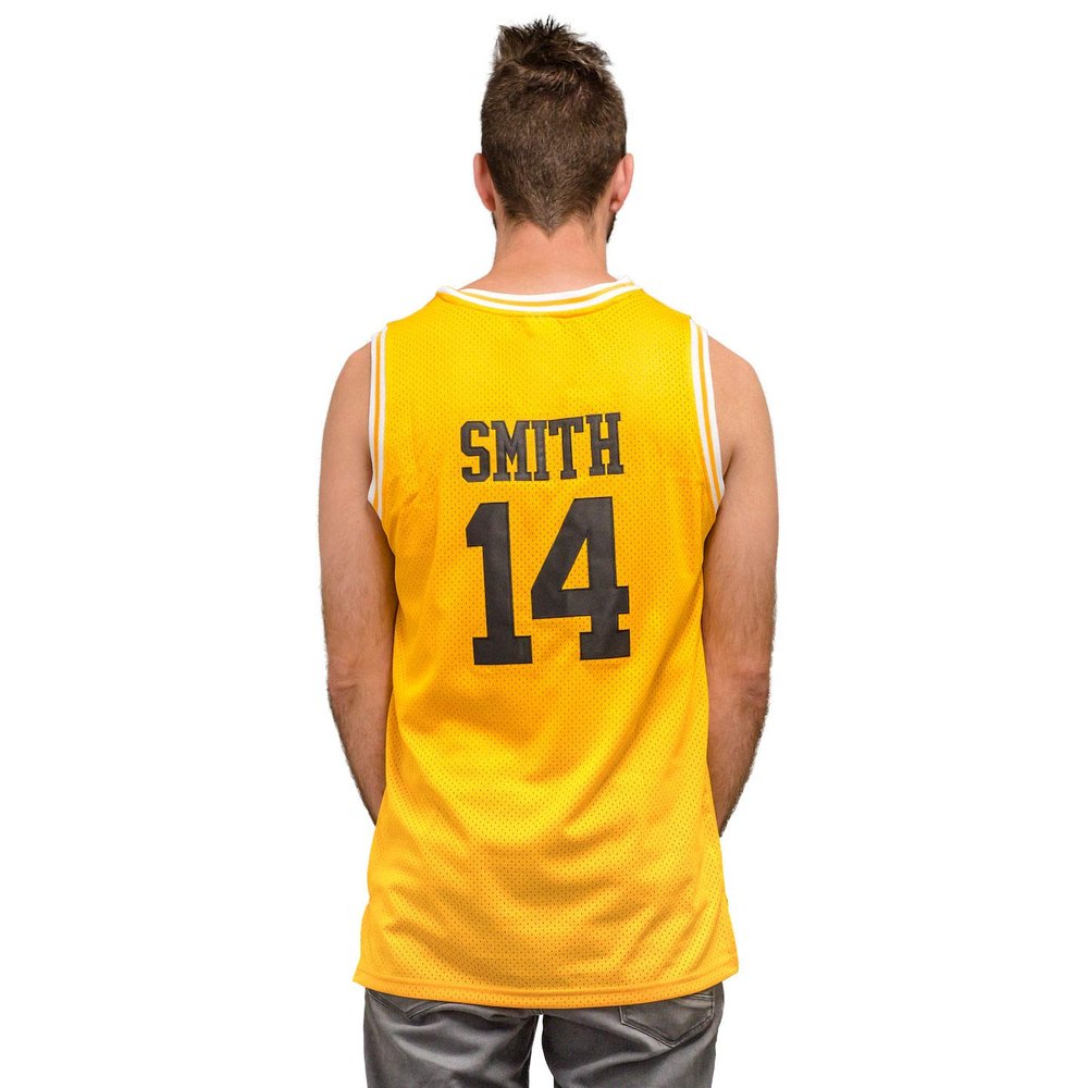 Bel Air Basketball Jersey Smith Gold/Yellow #14 (Adult Large)