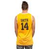 Bel Air Basketball Jersey Smith Gold/Yellow #14 (Adult Large) view 1