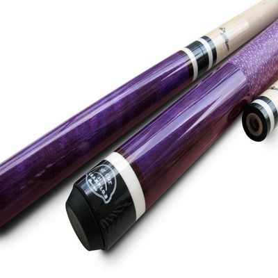 49% Off Sale - Champion ST Irish Wrap Purple Maple Pool Cue, Black/White/Purple/No Case, Champion Sport/Cuetec Glove, Model: ST-10, Original Price: $196.78 (18 oz, No Case)