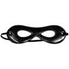 SeasonsTrading Adult Shiny Black Superhero Mask - Costume Party Eye Mask view 1