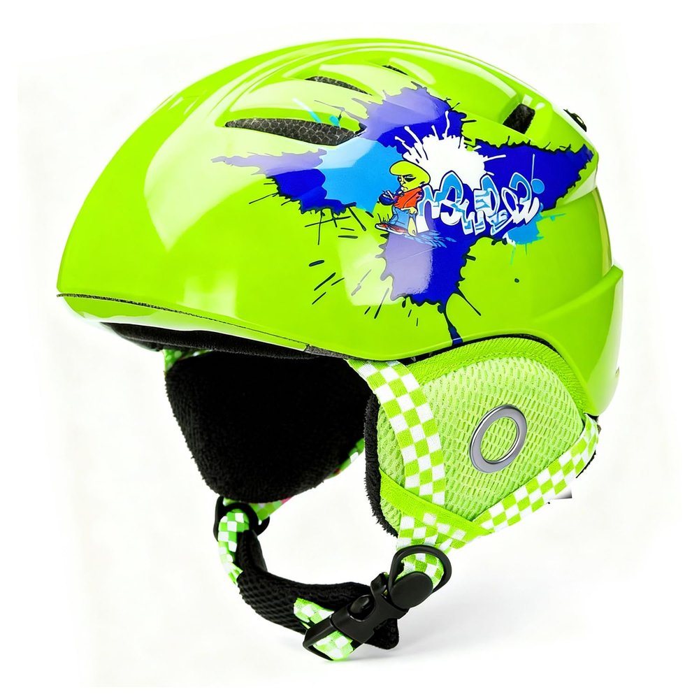 BeBeFun Toddler and Kids Ski Helmet Snowboard Helmet Sled Ultra Lightweight Small Size Kids ASTM Certified