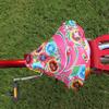 Pink Bloom Bike Seat Cover view 1