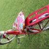Pink Bloom Bike Seat Cover view 2