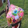 Pink Bloom Bike Seat Cover view 3