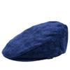 Born to Love Baby Boys Hat Vintage Driver Caps, Blue Herringbone, 4-5T view 1