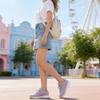 Alicegana Womens Sneakers Fashion Walking Casual Lightweight Tennis Shoes Pink view 3