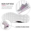 Alicegana Womens Sneakers Fashion Walking Casual Lightweight Tennis Shoes Pink view 4