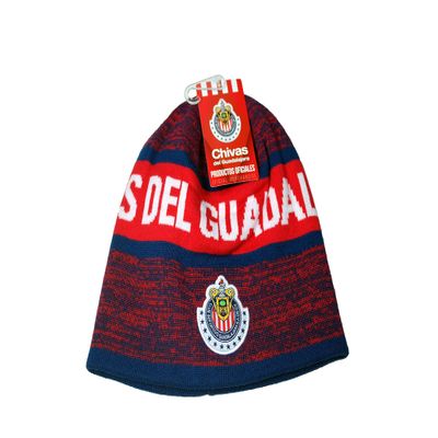 Chivas De Guadalajara Authentic Official Licensed Soccer Beanie - 01-2