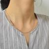 2MM Stainless steel chain necklace, Thin cable chain necklace for women men, Silver chains for necklace alone or pendant addition, 16-30 inch Available (24 inch) view 4