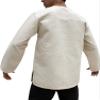 Svenine Navigator Medieval Renaissance Festival Swashbuckler Costume Shirt, X-Small, Style#J - Thick Waffer Cotton - Cream view 2