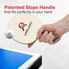 Professional Ping Pong Paddle with Hard Carry Case | Pro Table Tennis Racket | Table Tennis Paddle with Ergonomic Handle | 5 Blades of Wood with Premium Rubber and Sponge by AirBlades view 4