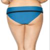 Curvy Kate Junior's Standard Rock The Pool Foldover Brief, Petrol Blue, 20 view 2