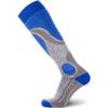 Pure Athlete Elite Wool Ski Socks - Lightweight Merino Wool Thermal Warm Skiing and Snowboarding Sock, for Men and Women (Small, 3 Pairs - Blue) view 2