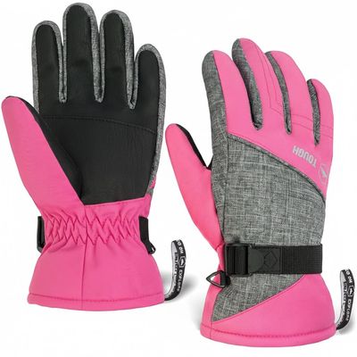 Tough Outdoors Kids Gloves - Kids Winter Gloves for Girls and Boys - Insulated & Waterproof for Cold Weather, Skiing, Toddler