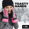 Tough Outdoors Kids Gloves - Kids Winter Gloves for Girls and Boys - Insulated & Waterproof for Cold Weather, Skiing, Toddler view 4