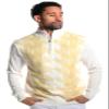 Stacy Adams Mens Sweater, Ombre Geometric Front Design (XXL, White) view 1