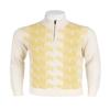 Stacy Adams Mens Sweater, Ombre Geometric Front Design (XXL, White) view 4