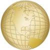 Globe Lapel Pins - 1" 3D Gold Globe Earth Pins 10 Pack Prime view 1