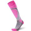 Pure Athlete Elite Wool Ski Socks - Lightweight Merino Wool Thermal Warm Skiing and Snowboarding Sock, for Men and Women (Small, 3 Pairs - Hot Pink) view 3