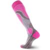 Pure Athlete Elite Wool Ski Socks - Lightweight Merino Wool Thermal Warm Skiing and Snowboarding Sock, for Men and Women (Small, 3 Pairs - Hot Pink) view 4