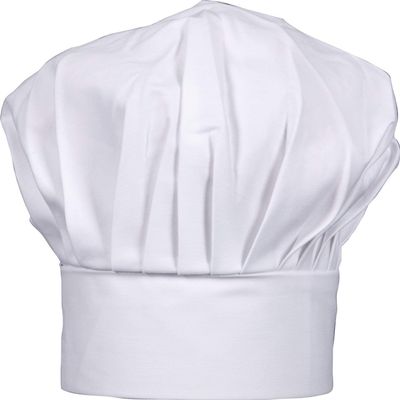 CHEFSKIN Kids Chef Hat White Adjustable Lite Twill (2X-Big Hairdo)