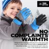 Tough Outdoors Kids Gloves - Kids Winter Gloves for Girls and Boys - Insulated & Waterproof for Cold Weather, Skiing, Toddler view 2