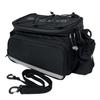 BiKase Big Daddy Expandable Rack Bag with Panniers, Ideal for E-bikes & Bicycles - Waterproof Rear Bike Trunk with Ice Compartment, Phone & Bottle Pockets, Reflective for Safety view 1